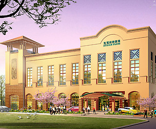 City planning office building fashion design - 59