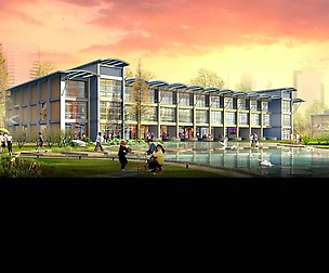 City planning office building fashion design - 83