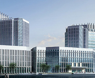 City planning office building fashion design - 111