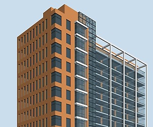 City planning office building fashion design - 115