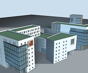 City planning office building fashion design - 117