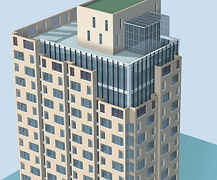 City planning office building fashion design - 118