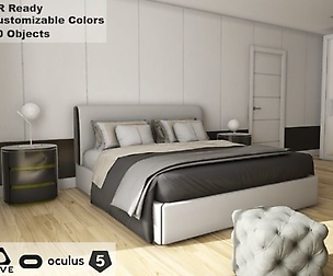 ArchViz HQ Bedroom