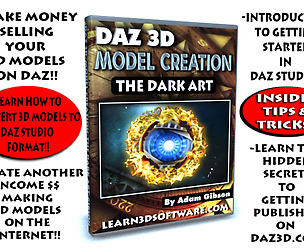 DAZ 3D- Model Creation- The Dark Art
