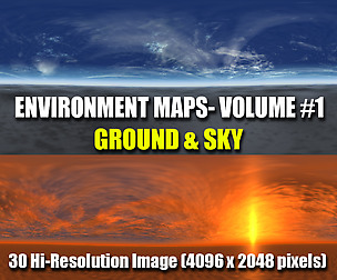 Environment Maps- Volume #1- Ground & Sky
