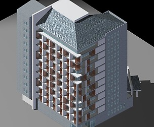 City planning office building fashion design - 128