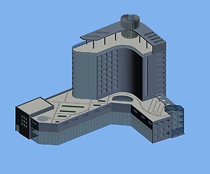 City planning office building fashion design - 129