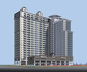 City planning office building fashion design - 131