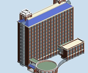 City planning office building fashion design - 133