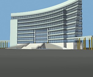 City planning office building fashion design - 136