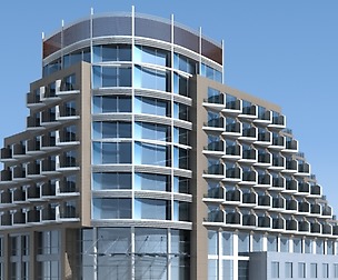 City planning office building fashion design - 156