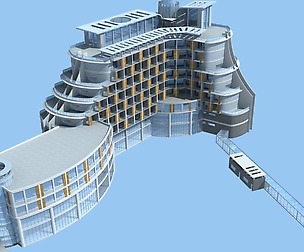 City planning office building fashion design - 162