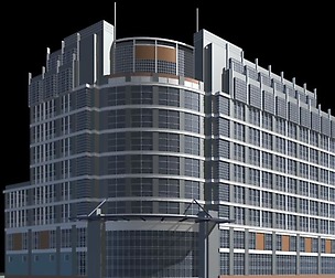 City planning office building fashion design - 170