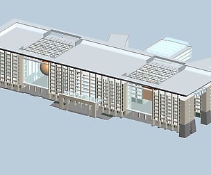 City planning office building fashion design - 182