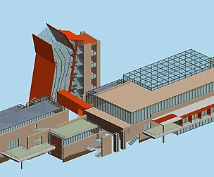 City planning office building fashion design - 183