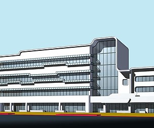 City planning office building fashion design - 188