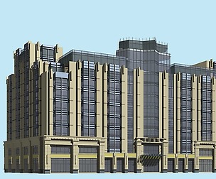 City planning office building fashion design - 191