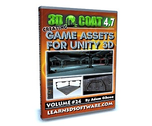 3D Coat 4.7- Volume #24- Creating Game Assets