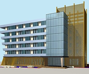 City planning office building fashion design - 193