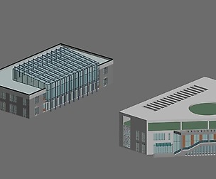 City planning office building fashion design - 195