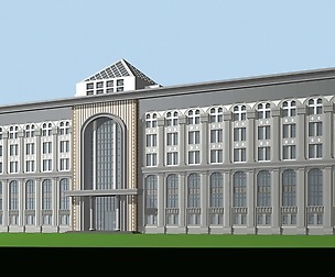 City planning office building fashion design - 198