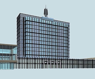 City planning office building fashion design - 202