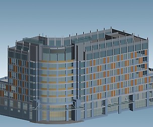 City planning office building fashion design - 206