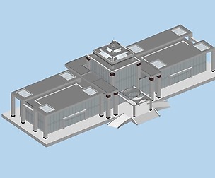 City planning office building fashion design - 209