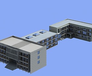 City planning office building fashion design - 223