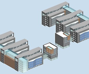 City planning office building fashion design - 225