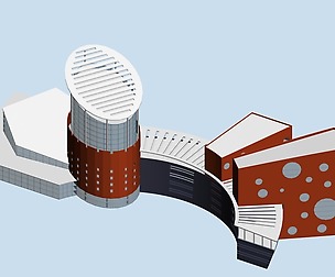 City planning office building fashion design - 227