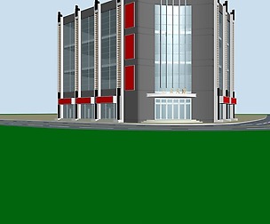 City planning office building fashion design - 228