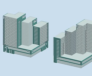 City planning office building fashion design - 233