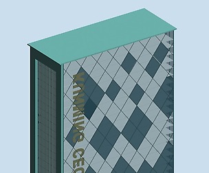 City planning office building fashion design - 234