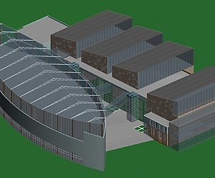 City planning office building fashion design - 235