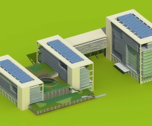 City planning office building fashion design - 241