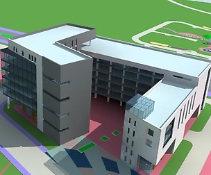 City planning office building fashion design - 244