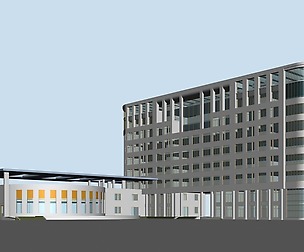 City planning office building fashion design - 245