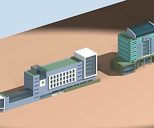 City planning office building fashion design - 248