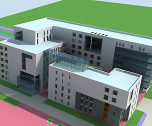 City planning office building fashion design - 250
