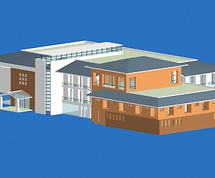 City planning office building fashion design - 252