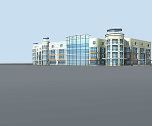 City planning office building fashion design - 253