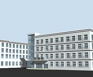 City planning office building fashion design - 254