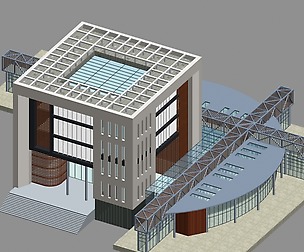 City planning office building fashion design - 256