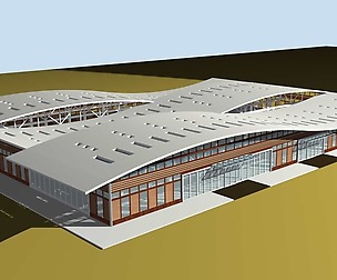 City planning office building fashion design - 258