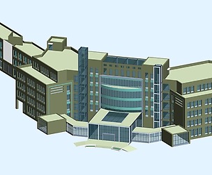 City planning office building fashion design - 259