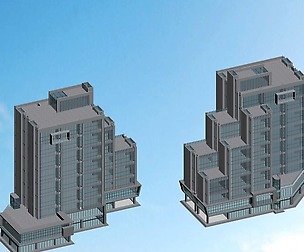 City planning office building fashion design - 260
