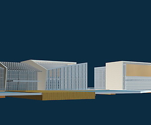 City planning office building fashion design - 261