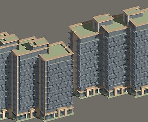 City planning office building fashion design - 262