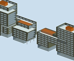 City planning office building fashion design - 263